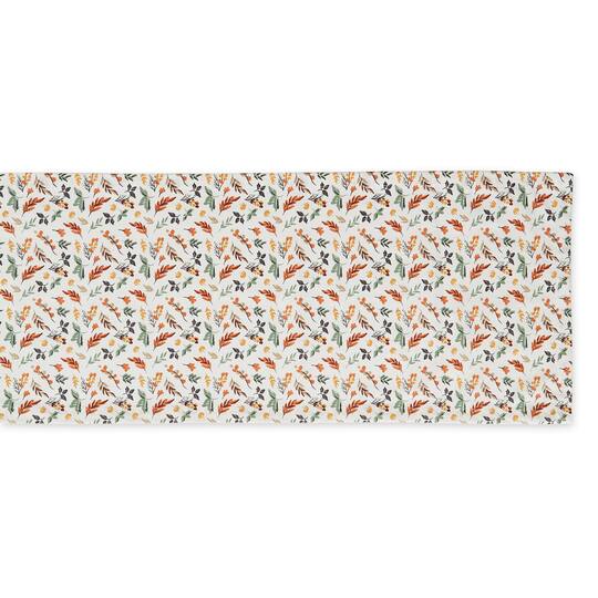DII® 72" Crisp Leaves Printed Table Runner